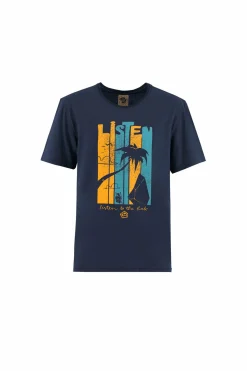 Camiseta-E9 Beach Slate