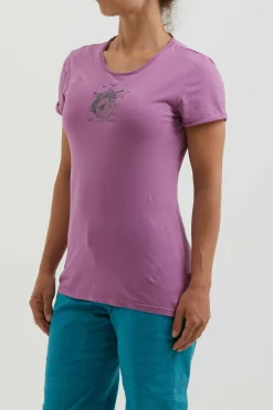 Camiseta-E9 Lovenature Light-Malva