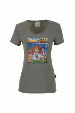 Camisetas-E9 W-Strong Hero Grey